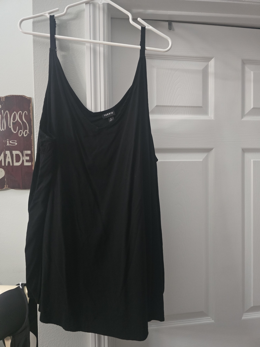 torrid Black Scoop Neck Cami Tank Top